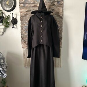 Karnival Costumes Black Witch Costume w/ Witch Hat